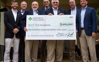 AgGeorgia Farm Credit makes six-figure gift to support new CAES poultry science building
